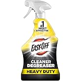 Easy-Off Heavy Duty Degreaser Spray, Kitchen Cleaner, 32oz | Heavy Duty Degreaser Spray, Kitchen Cleaner that removes grease and grime in kitchen, garage, and outdoor spaces; 32oz spray