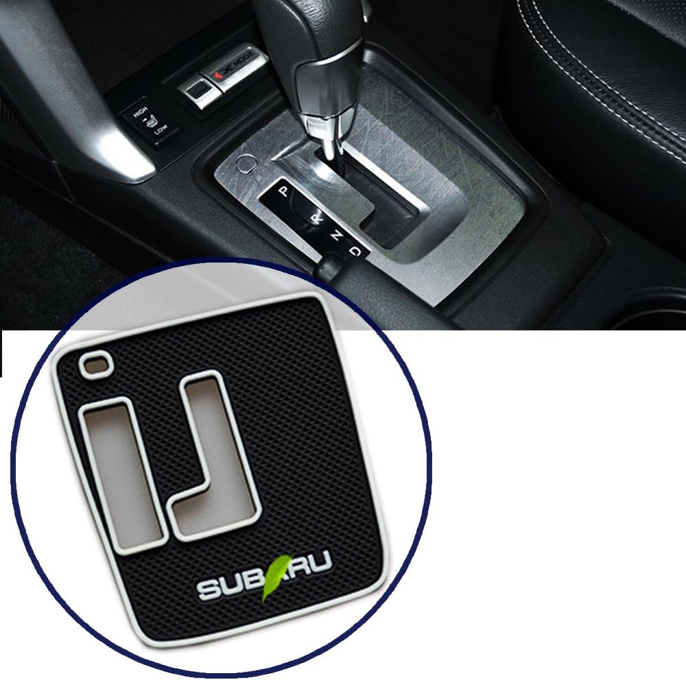 Kaizen Gears Panel Cover Gear Shift Decoration Trim for Subaru Forester 2013-2017 Colour White