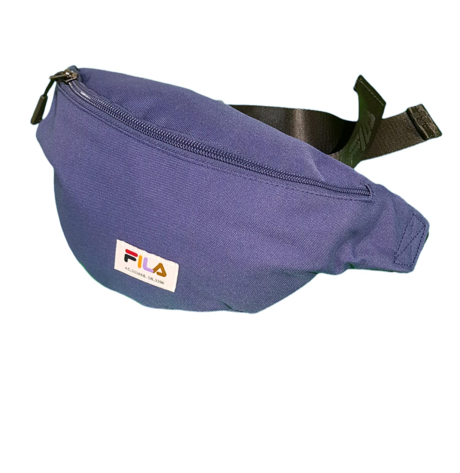 FILA BALTIMORA Badge Waist bag slim, Unisex Waist bag, Medieval Blue, Einheitsgröße