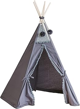 childrens grey teepee