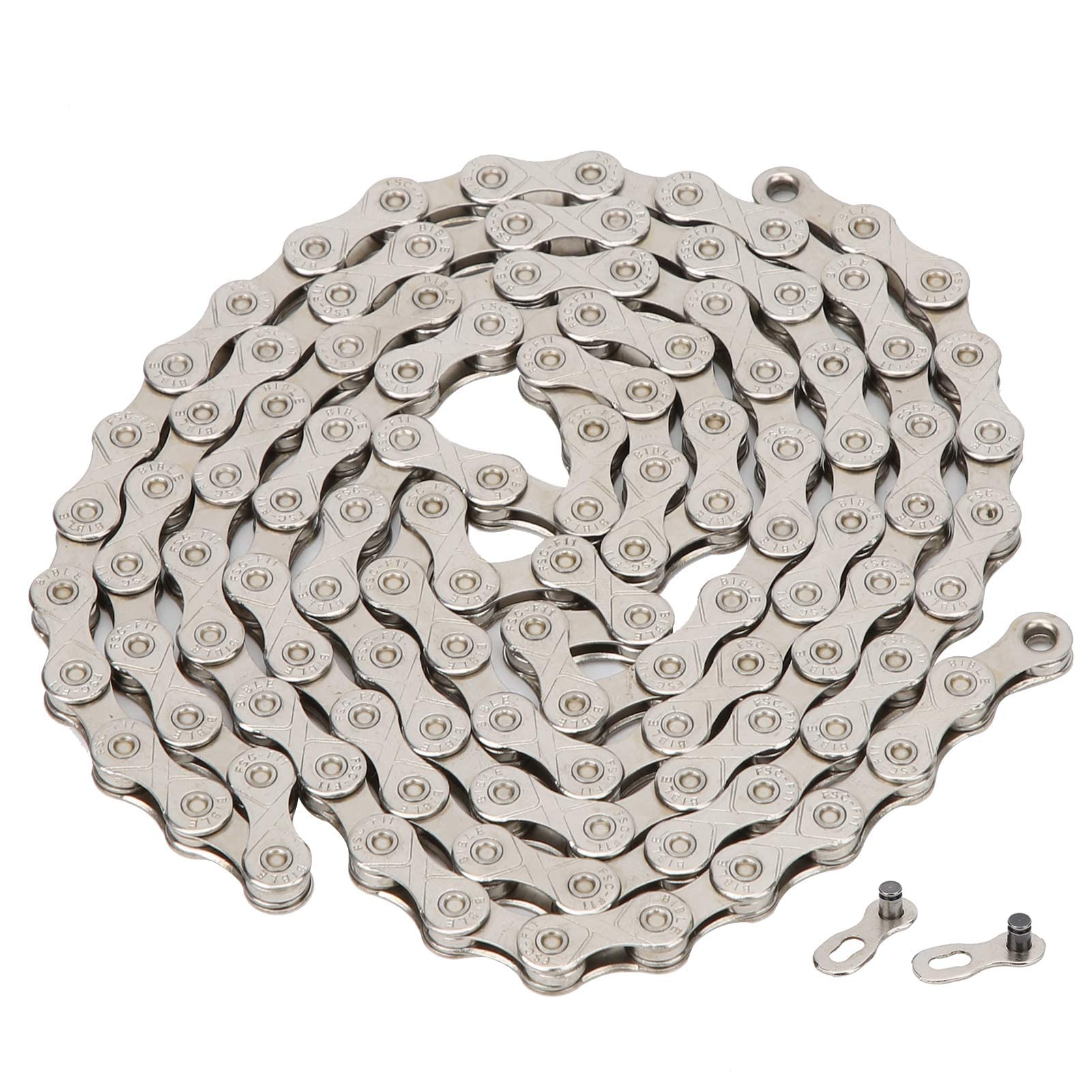 Bicycle Chain 11‑Speed Chain with 116 Links Adjustable Steel Chains Replacement for Outdoor Cycling