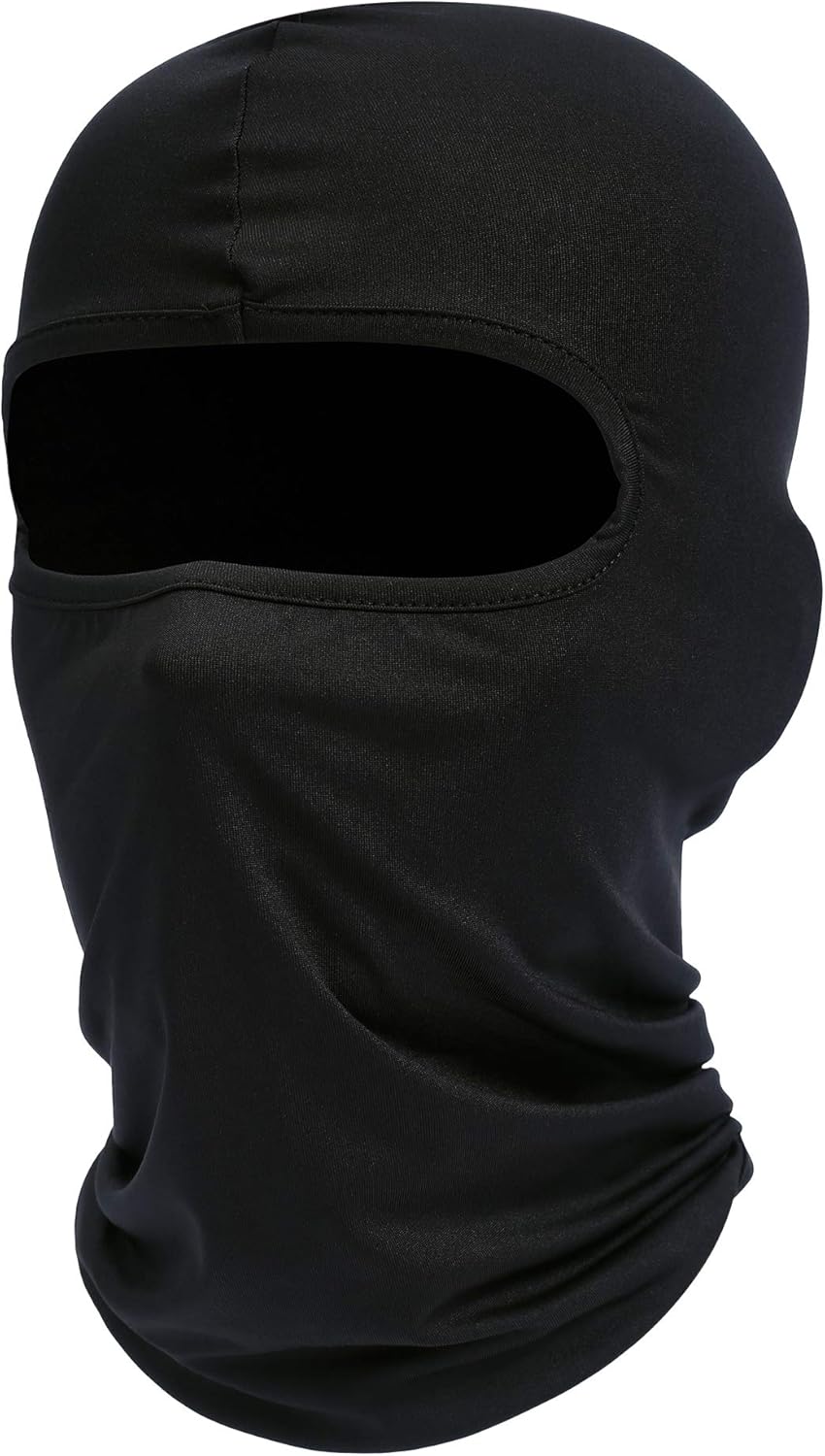 Black Balaclava, Full Face Mask Neck Gaiter, Tactical Scarf Mouth Cover, Summer Cooling UV Protector, Neck Warmer Headband Winter Windproof for Outdoor Sports for Men/Women at  Men’s Clothing store