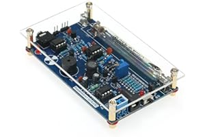 Shkalacar Assembled DIY Geiger Counter Kit, DIY Nuclear Radiation Detector Kit with Miller Tube, Portable Geiger Counter, Assembled Radiation Detector System Experimental Module
