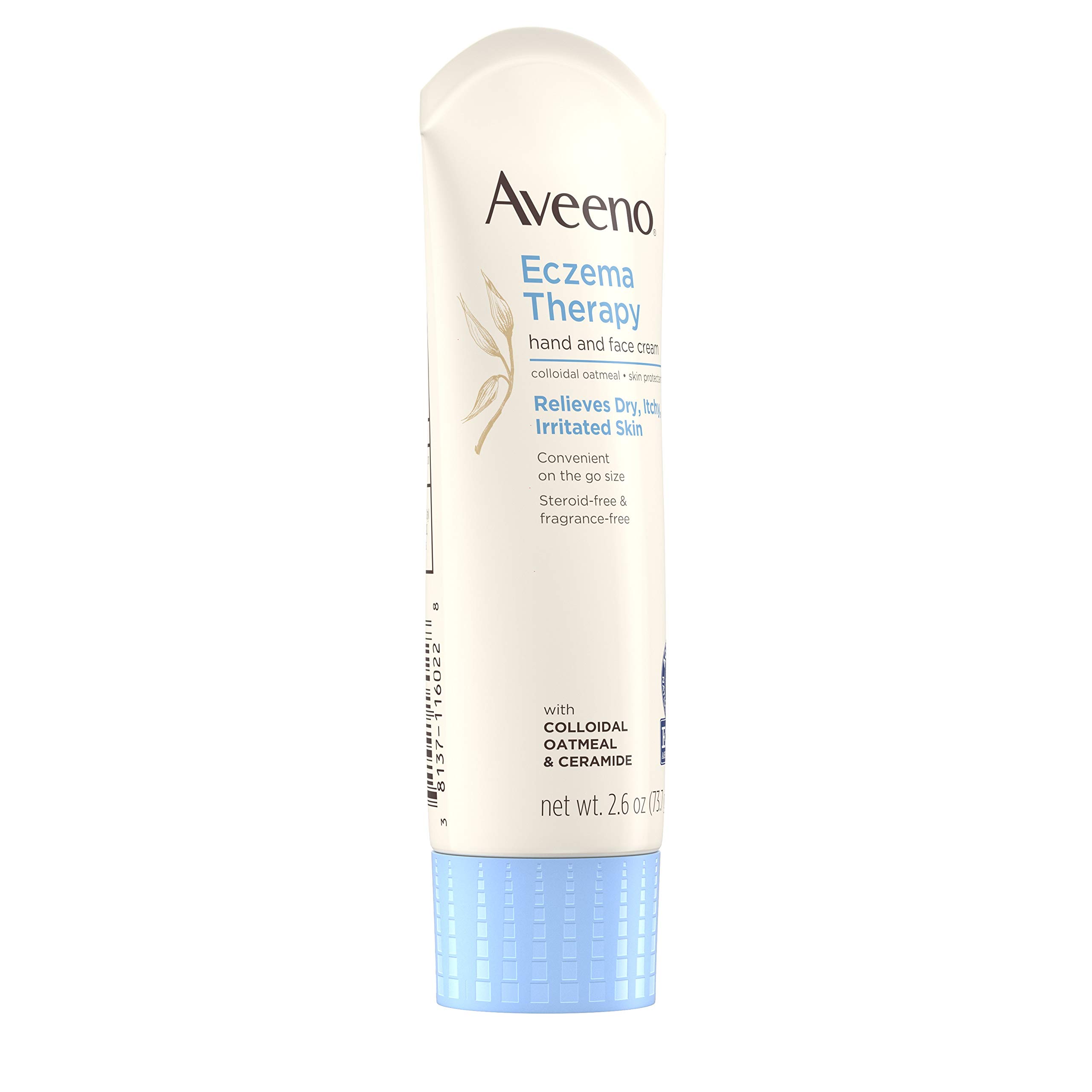 Aveeno Eczema Therapy Hand & Face Cream for Dry, Itchy Skin with