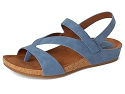 Eurosoft Women's Gianetta Flat Sandal, Azanti