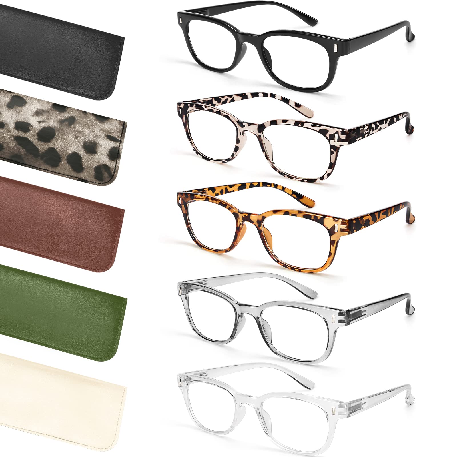 Photo 1 of BLS BLUES Reading Glasses for Women, Blue Light Blocking, Vintage Computer Eyewear