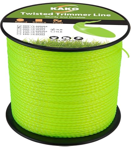 Amazon.com : 095 Trimmer Line Heavy Duty, Twisted Weed Eater