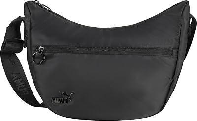 Damen All Day Crossbody Bag Umhängetasche, Schwarz