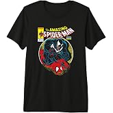 Marvel Spider-Man VS Venom Bloody Battle Comic Cover Premium Tri-blend T-Shirt