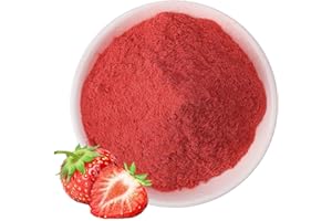 Strawberry powder | Freeze-dried, gluten-free | For making smoothies and baking (4.58 oz)