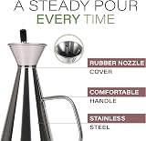 Olietta Stainless Steel Oil Dispenser 0.5 L Non Drip Pourer Leak Proof view 4