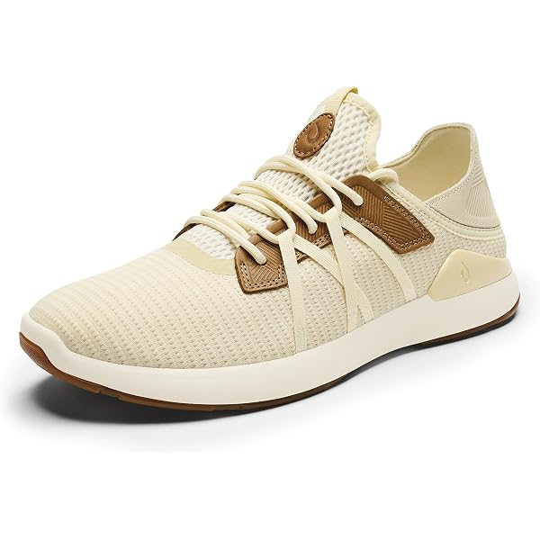 Amazon.com | BORN Barrett White/Dark Tan Fabric 8.5 M (D  display picture 2