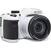 Kodak PIXPRO Astro Zoom AZ405-WH 20MP Digital Camera with 40X Optical Zoom 24mm Wide Angle 1080P Full HD Video and 3" LCD (Wh