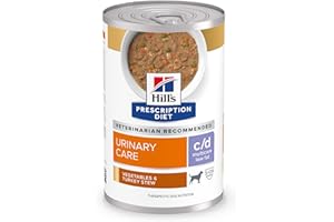 Hill's Prescription Diet c/d Multicare Low Fat Vegetables & Turkey Stew, 12.5oz, 12-Pack Wet Food