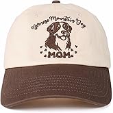 InnoBeta Bernese Mountain Dog Gifts for Women, Bernese Hat, Funny Adjustable Embroidered Dog Lover Baseball Cap for Women