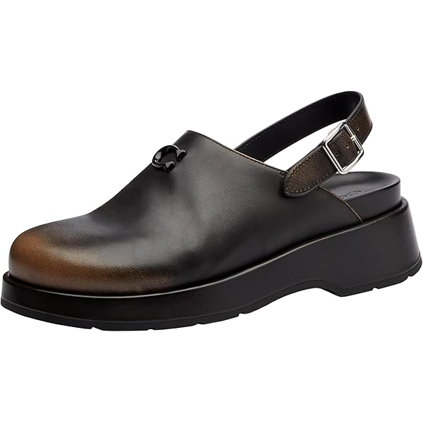 Amazon.com | Coach Women's Sculpted C Platform Clog in Signature