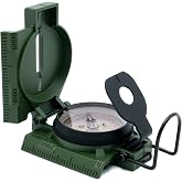 Brunton Model 94 Advanced Lensatic Compass, Military Grade, Phosphorescent, Aluminum Body, Made in USA