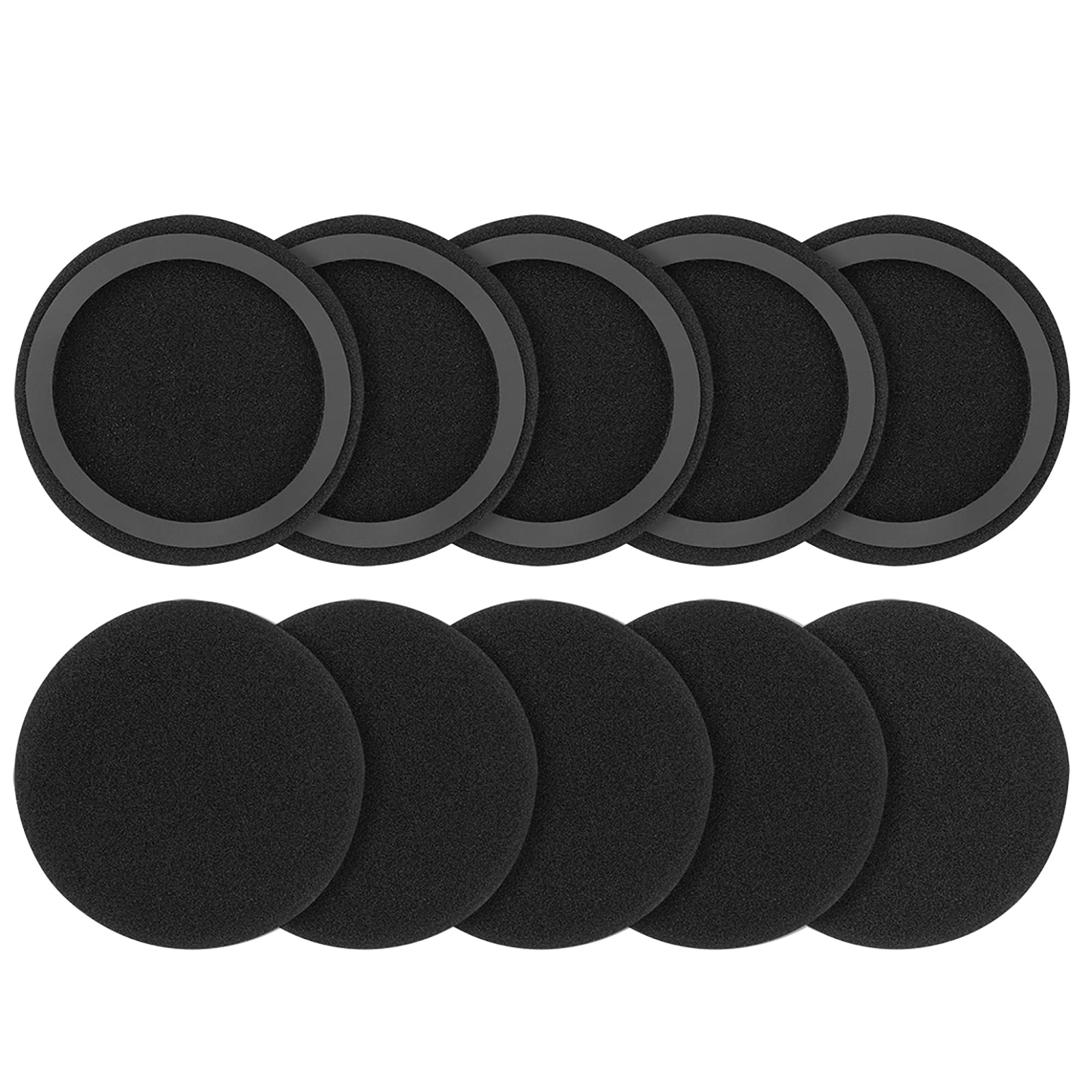 Geekria Foam Replacement Ear Pads for AKG K402/ K403/ K420/ K430/ K450/ K451/ K452/ Q460/ K480/ K24P/ K26P/ K412P/ K414P/ K416P Headphones Ear Cushion, Repair Parts (5 Pairs)