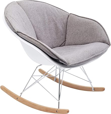 Kare Design Fauteuil à Bascule After Work Gris Amazonfr