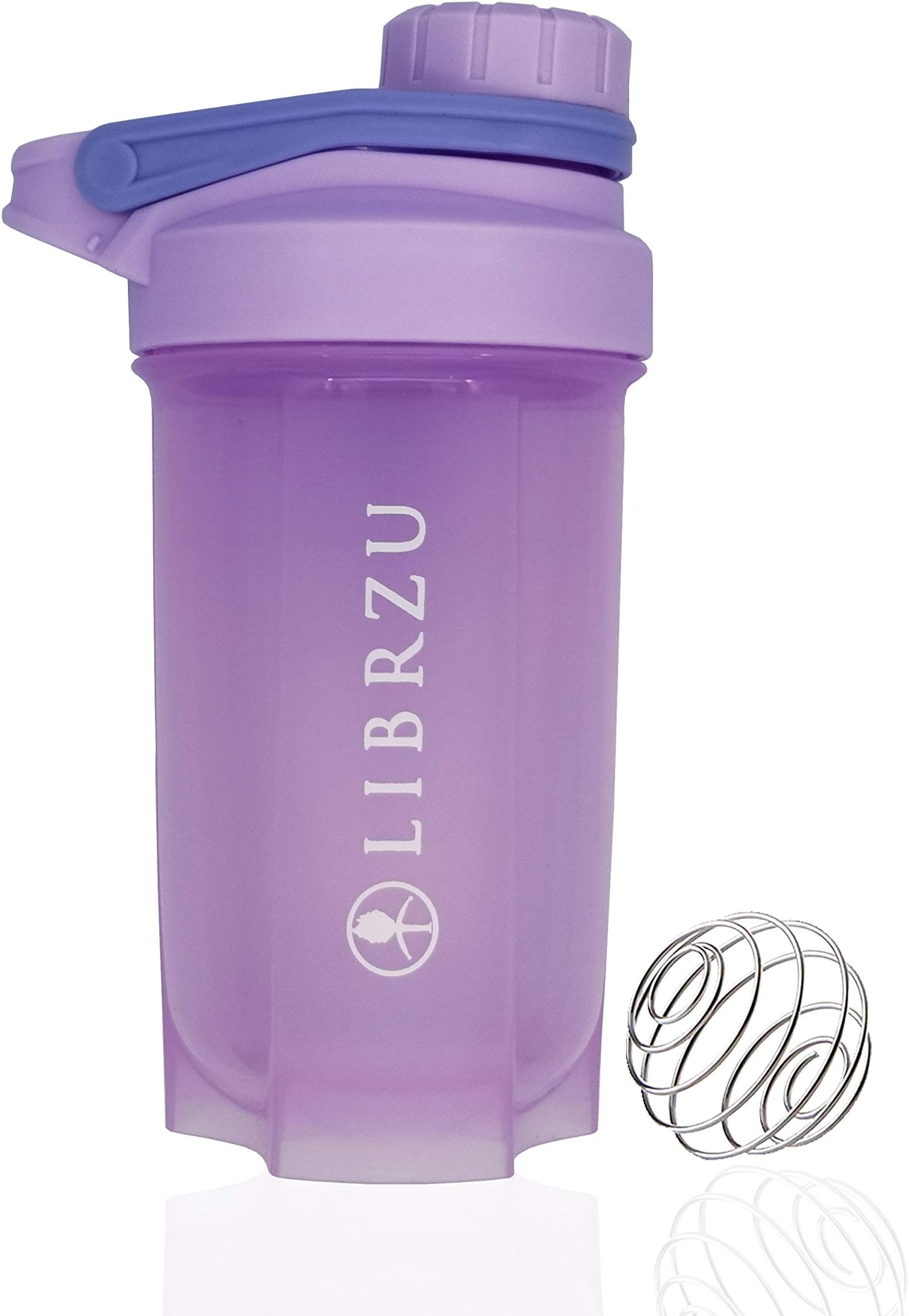unspecific LIBRZU Protein Shaker Bottles for Sports,(2020 Model),Women's Special Shaker,Plastic Wide Mouth Gyms Sports Shaker Cup with Mixer