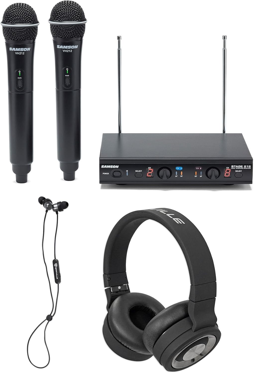 samson wireless mic and speaker