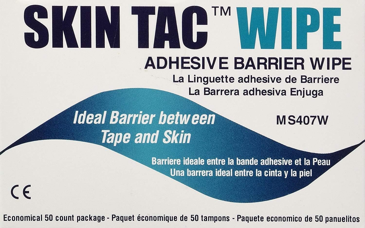 Skin Tac Adhesive Barrier Prep Wipe, 50/Box (Box of 50) by