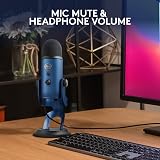Logitech for Creators Blue Yeti USB Microphone condenser mic view 8