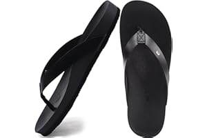 ONCAI Womens Flip Flops For Women Comfortable Strap Yoga Mat Non-Slip Women's Thong Sandal Casual Summer Beach Slippers With Arch Support