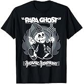 Papa Ghost - Vintage Cartoon Satanic Symphony Creepy Cute T-Shirt