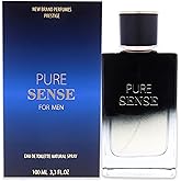 New Brand Pure Sense EDT Spray Men 3.3 oz