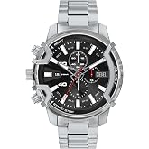 Diesel Griffed Chronograph Stainless Steel Men's Watch (Model: DZ4727)