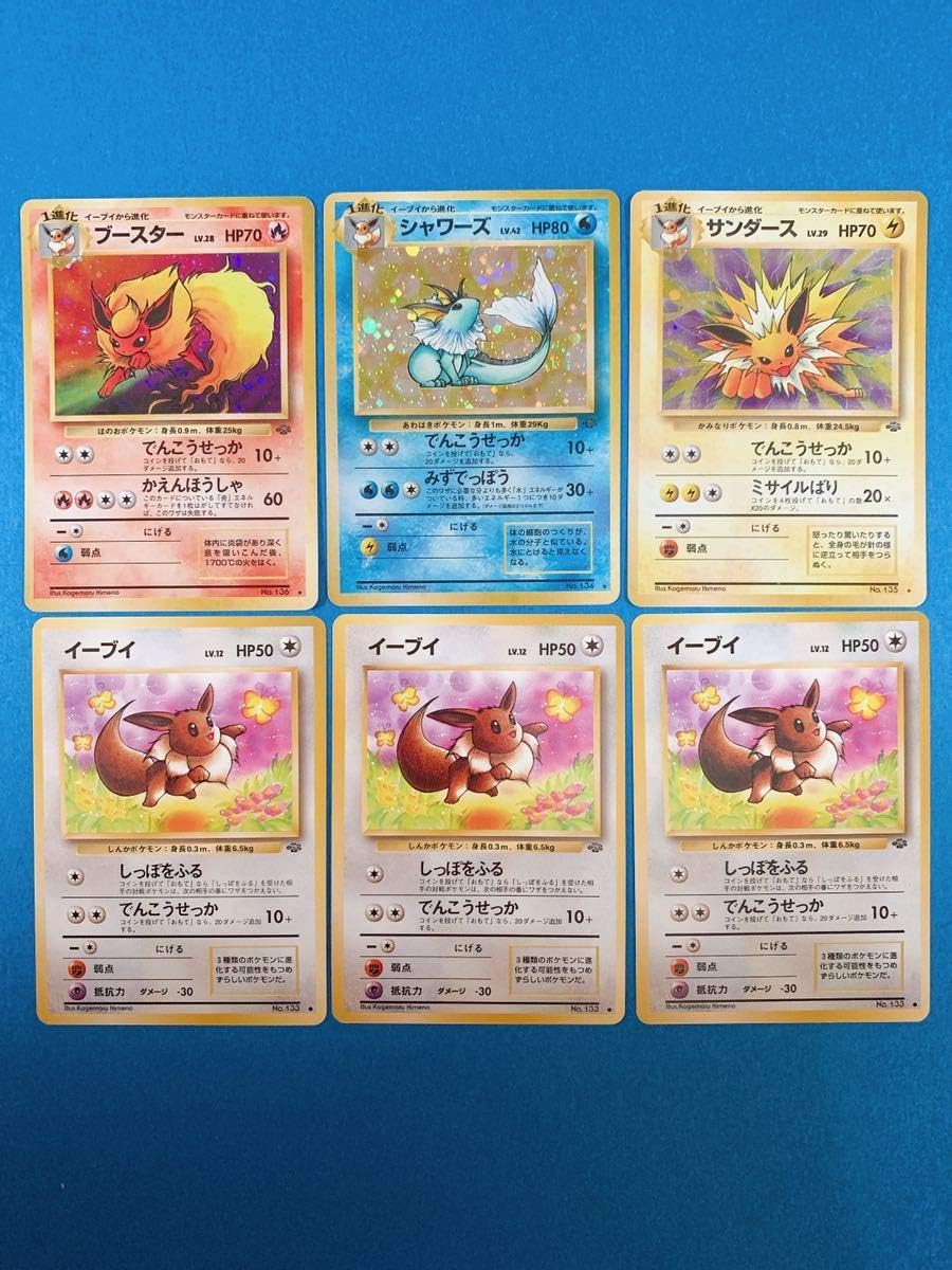 大注目 確認用 ポケモンカード旧裏 サンダース シャワーズ ブースター ポケモンカードゲーム Www Newsdemon Com