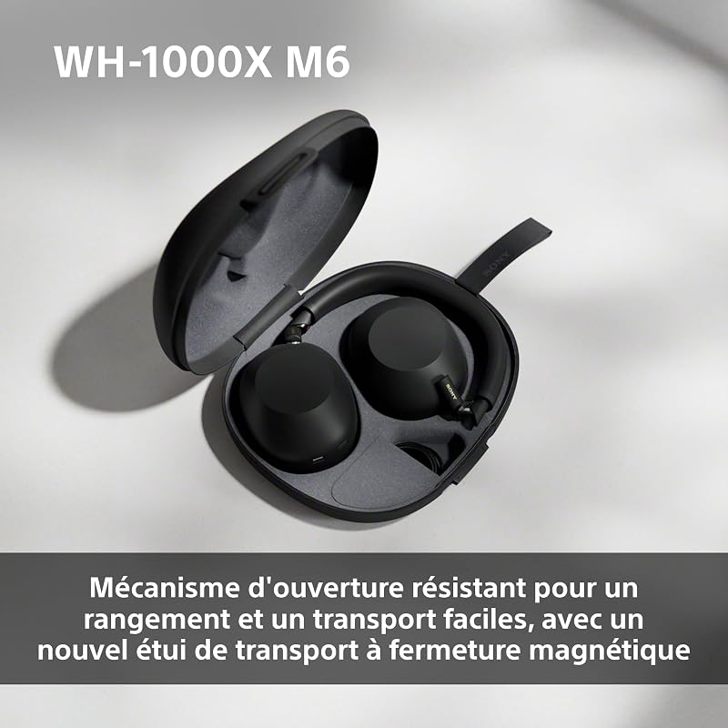WH-1000XM6 Casque Bluetooth sans Fil Premium à réduction de Bruit