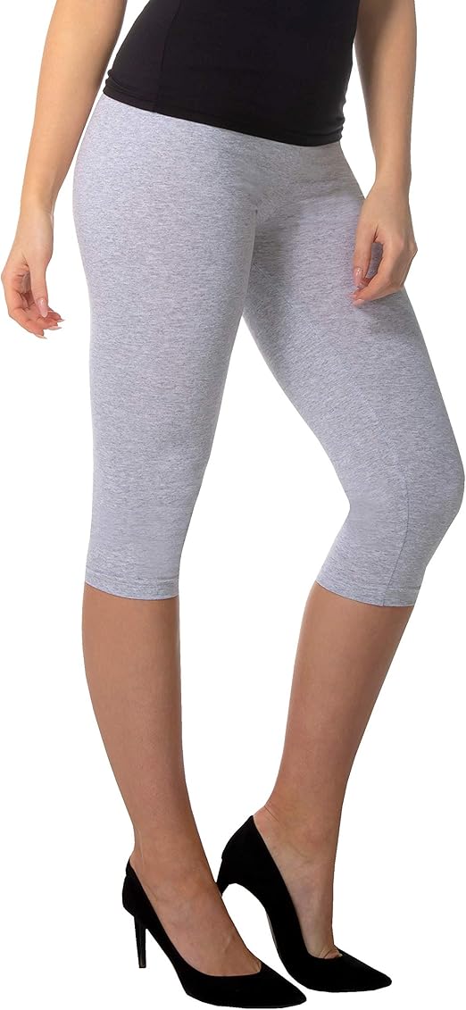 baumwoll leggings 3 4 damen