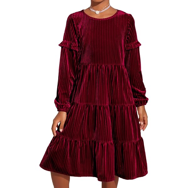 burgundy velvet dress kids BURGUNDY VELVET DRESS