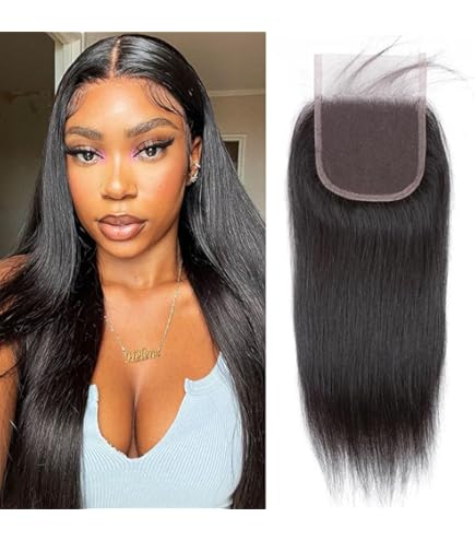 Lovely  Natural Looking Straight Long Brown Lace Ombre Brown Lace Front Wig Human Hair Wigs for Women  main image 3