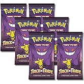 Pokemon 2023 Trick or Trade Gengar &amp; Pikachu | 6 Mini Booster Packs