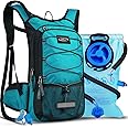 Lunidry Insulated Hydration Pack Backpack with 3L BPA Free Leak-Proof Water Bladder, Keep Liquids Cool for Up to 5 Hours, Daypack for Hiking, Running, Cycling, Hunting, Climbing
