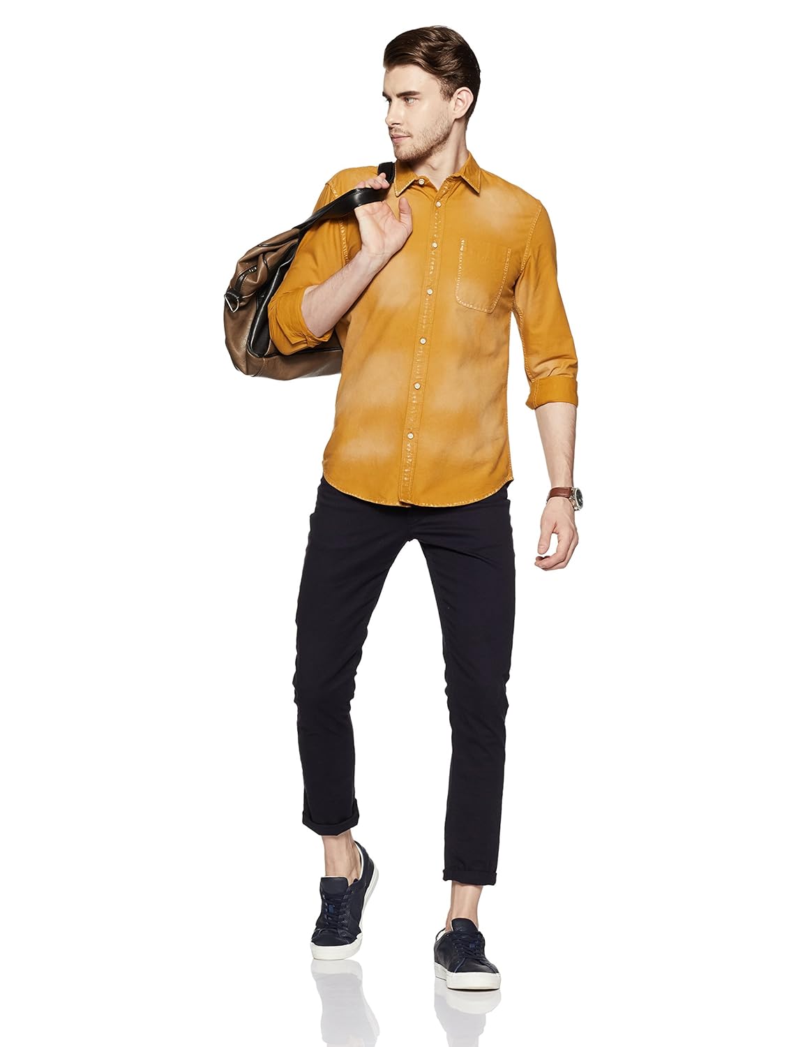 jack & jones men's casual shirt