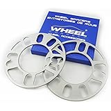 WHEEL CONNECT Universal Wheel Spacer,3mm Thickness(1/8inch),Fit Bolt Pattern 4x98, 4x100, 4x108, 4x114.3, 5x100, 5x105,5x108,