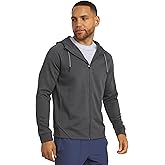 Motion Men's Regular Fit Active High Performance Heavyweight Jacquard Mesh Full Zip Hoodie (S-2XL)