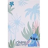Disney Stitch Ohana Means Family Photo Op Baby Blanket 30 x 40 inches Soft Cozy Travel Friendly Machine Washable