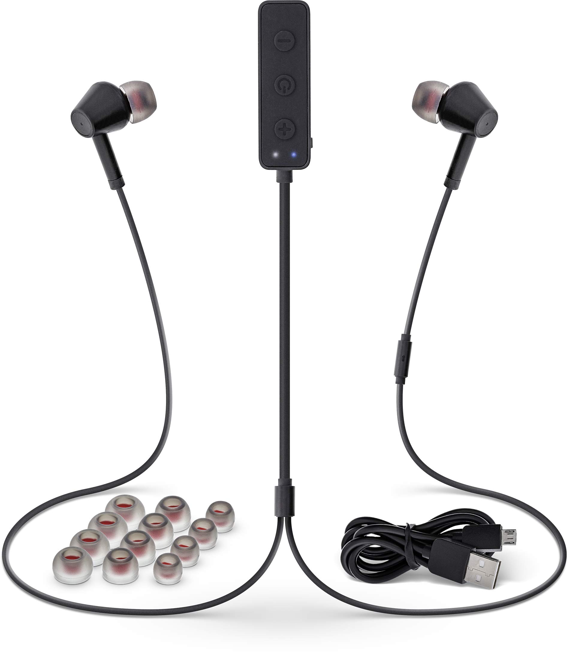 InLine 55356I Pure Mobile ANC, Bluetooth In-Ear Headphones with Active Noise Cancelling (ANC)
