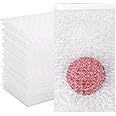100Pack Self-Seal Bubble Out Bag Pouches 4 x 6 Inch Small Bubble Pouches Bags, Double Walled Bubble Cushioning Bags, Self-Sealing Protective Wrap Cushioning Pouches for Shipping, Packing, Moving