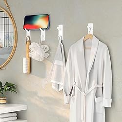 Self Adhesive Wall Hooks for Hanging: Stick-On