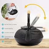 SUSTEAS Teapot Japanese Tetsubin Cast Iron Kettle 900ml Black with Infuser view 2