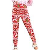 Kid Girls Unicorn Rainbow Mermaid Leggings Soft Stretchy Pants High Waist Slim Tights