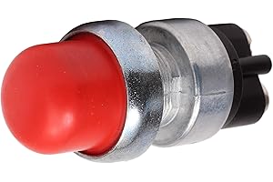 FASTRONIX SOLUTIONS Fastronix Heavy Duty Push Button Momentary Start Switch Red Neoprene Cap