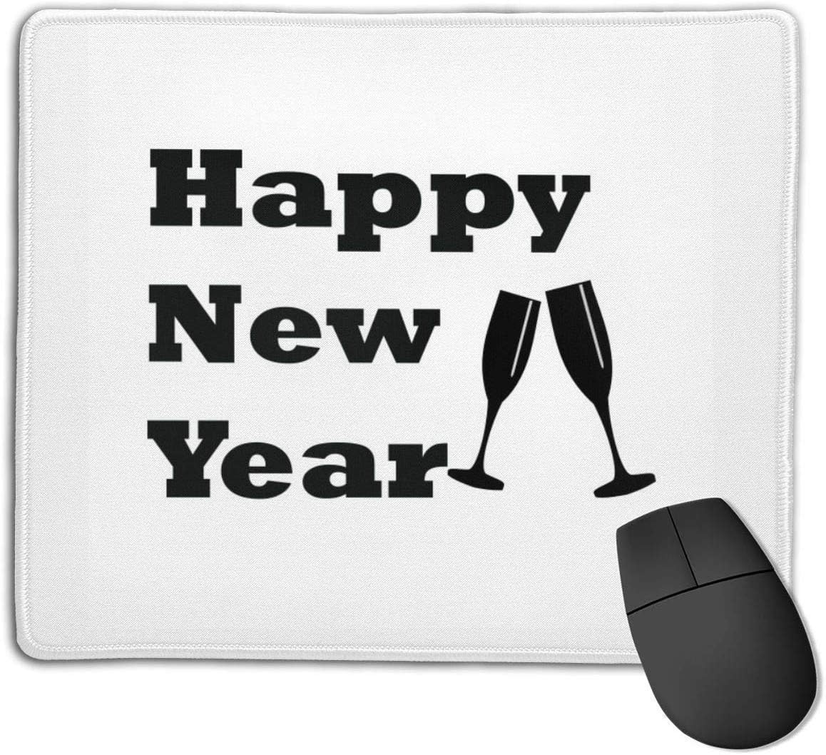 Happy New Year 2020 Mouse Pad Gaming Non-Slip Rubber Mousepad, Working Or Game