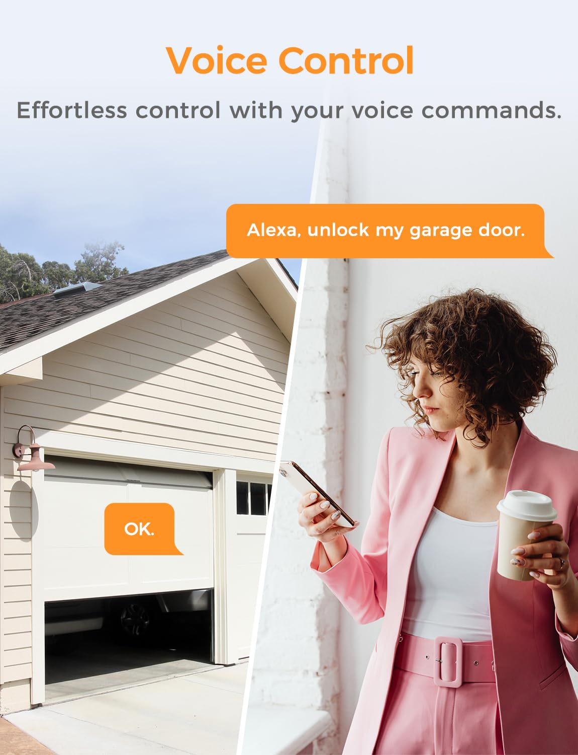 Smart Wi-Fi Garage Door Opener